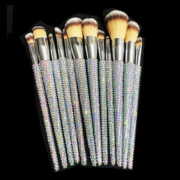 12pc Rhinestone Brushes