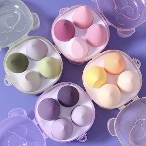4 Pcs Beauty Egg Beauty Blender With Box-1