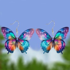 Colorful Butterfly Earrings